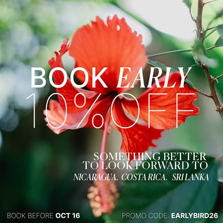 Get a 10% Discount at Costa Rica, Nicaragua or Sri Lanka Dreamsea destinations